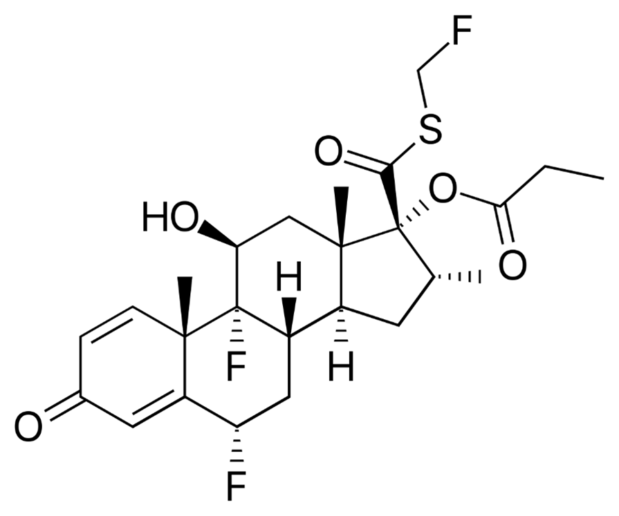 Propionian flutykazonu