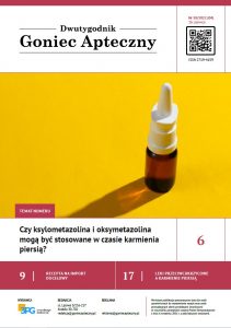 Okładka Gońca Aptecznego nr 58.