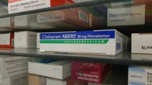 Lek z citalopramem w aptece.