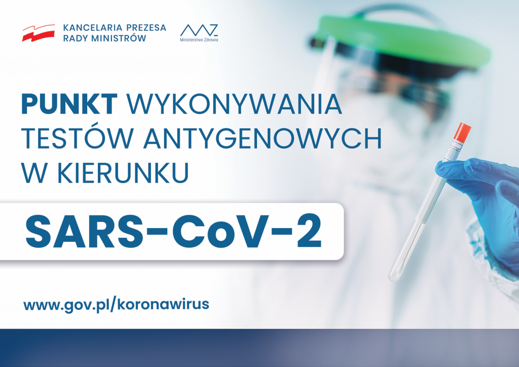 Grafika do wykorzystania przez farmaceutów realizujących testy antygenowe.