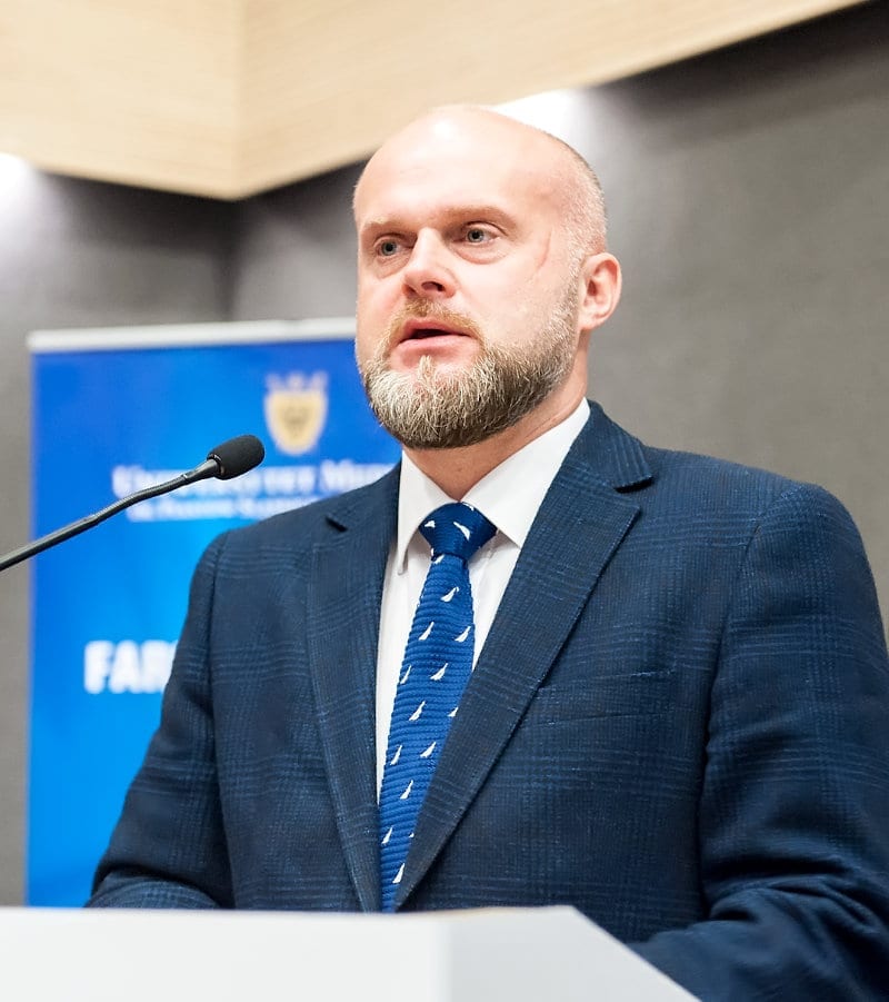 Wystąpienie podsekretarza stanu Krzysztofa Łandy.