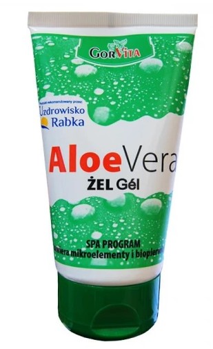 Gorvita żel aloesowy- preparat na oparzenia