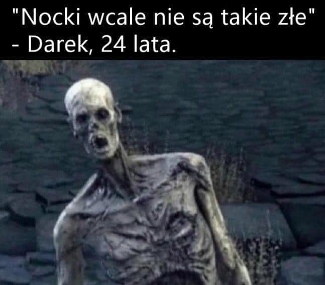 Mem o nocnych zmianach.