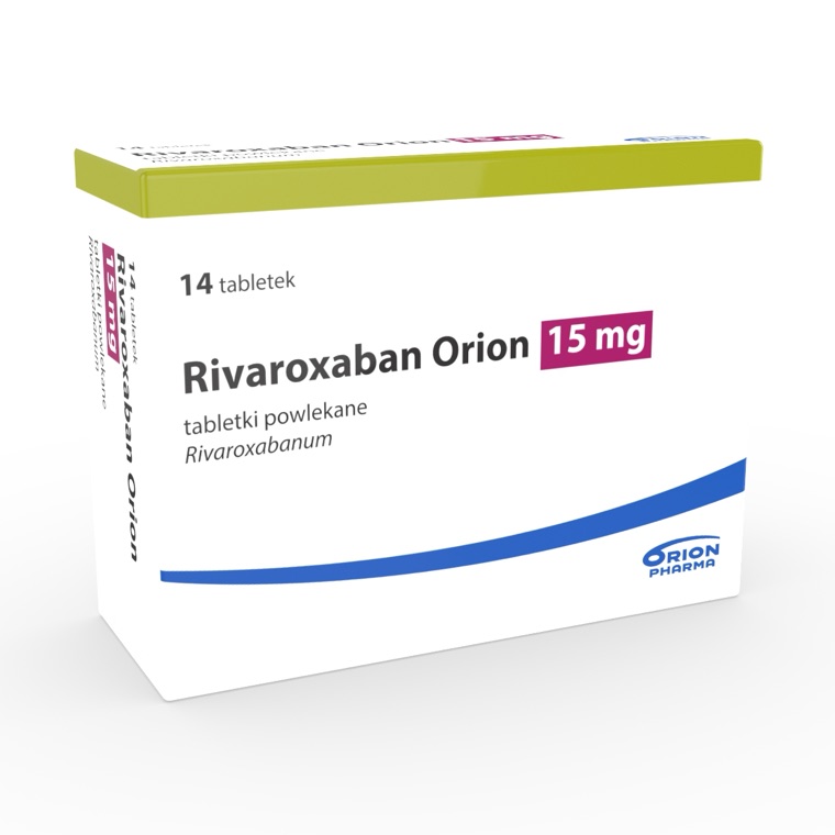 Rivaroxaban Orion 15 mg, 14 tabletek powlekanych