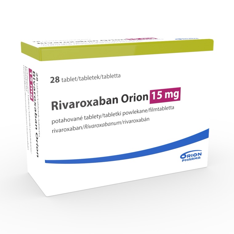 Rivaroxaban Orion 15 mg, 28 tabletek powlekanych