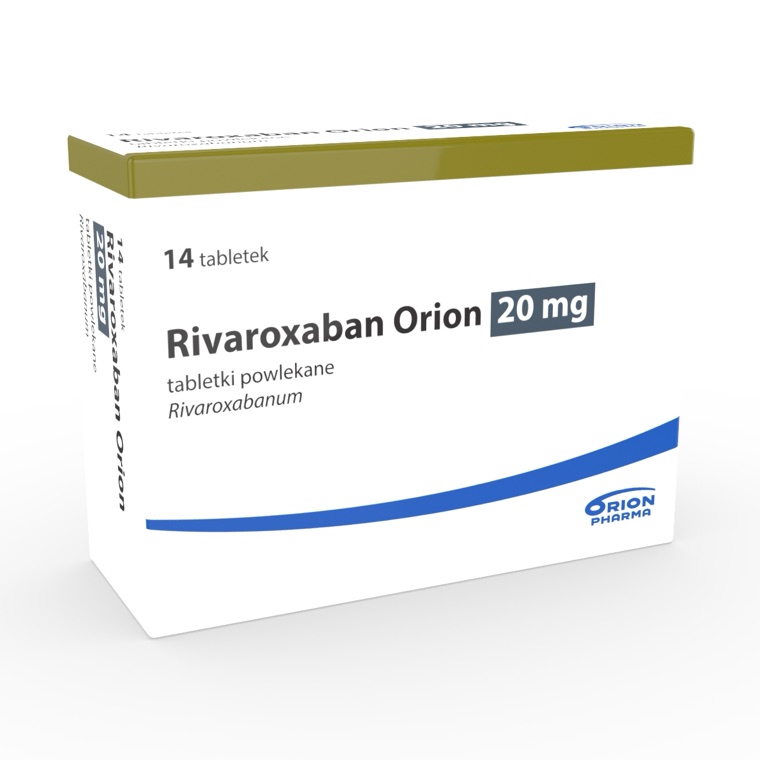 Rivaroxaban Orion 20 mg, 14 tabletek powlekanych