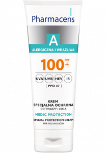 Wyrób medyczny z filtrem SPF 100