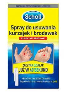 Scholl Spray Do Usuwania Kurzajek i Brodawek.