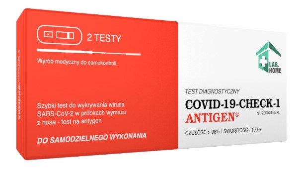 Test COVID-19 CHECK-1 ANTIGEN