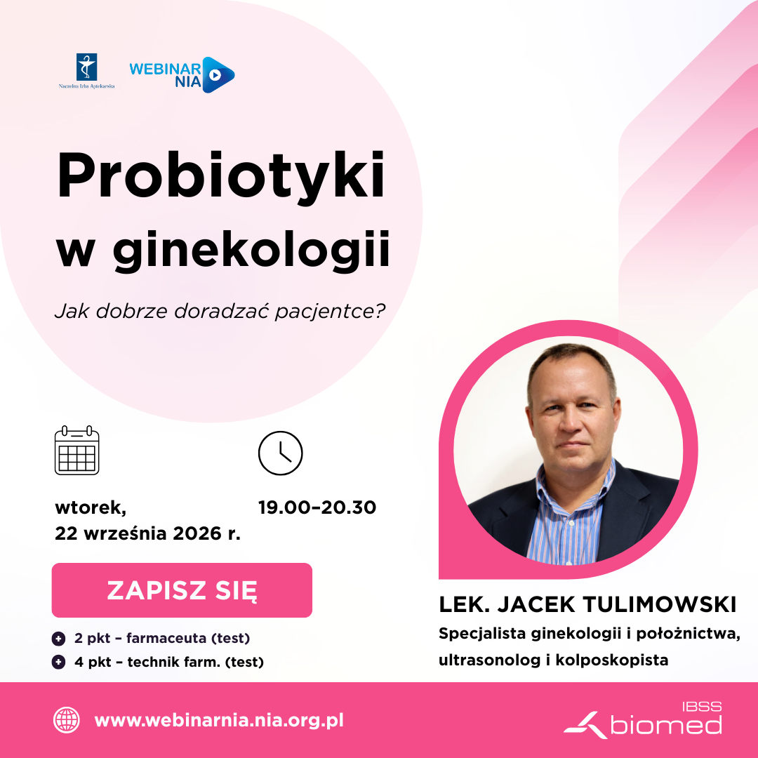 Probiotyki w ginekologii. Jak dobrze doradzać pacjentce?