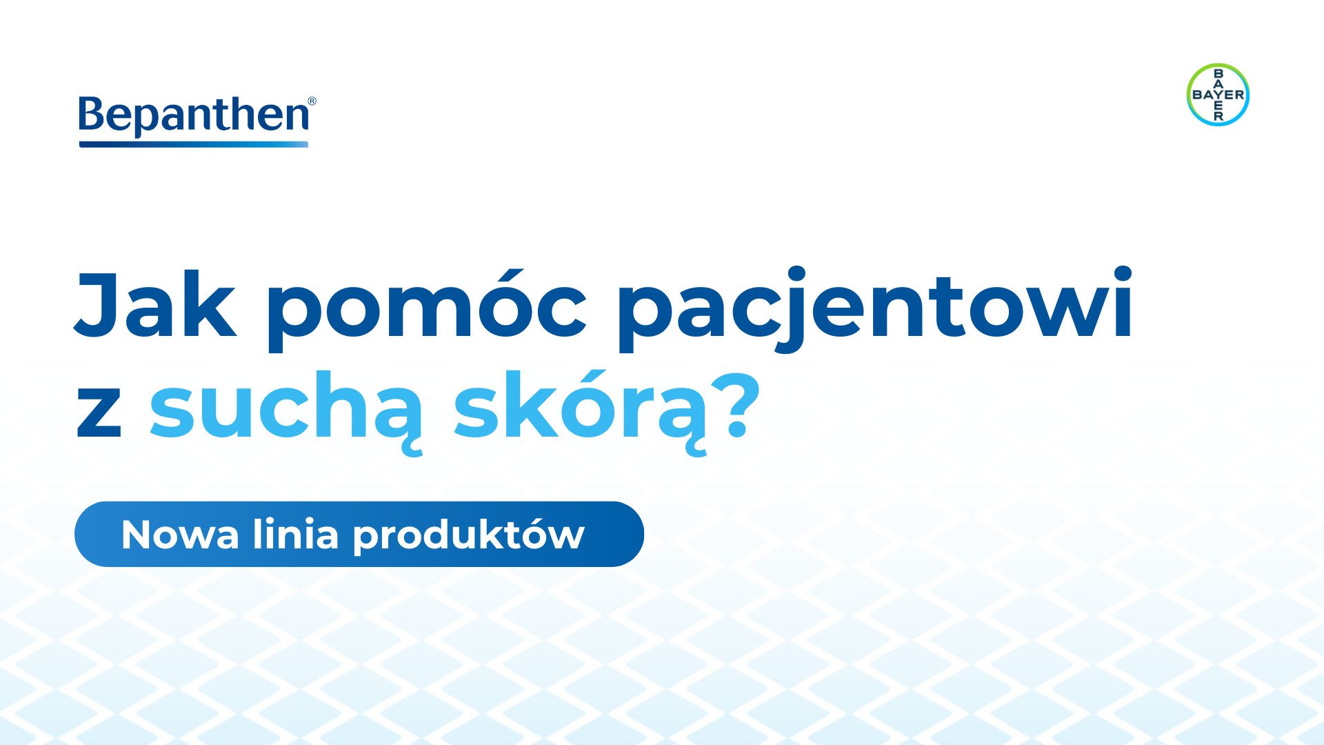 Prezentacja linii Bepanthen Derma, slajd 1