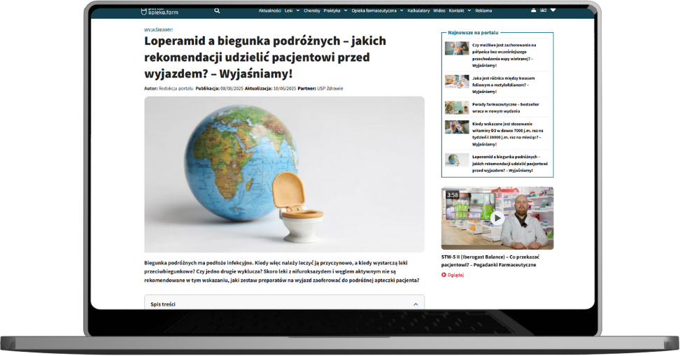 Pacjent wybiera się do Azji? Co musi mieć w apteczce na wypadek biegunki podróżnych?