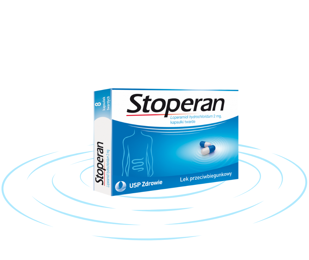 Stoperan, loperamidu chlorowodorek 2 mg, kapsułki twarde