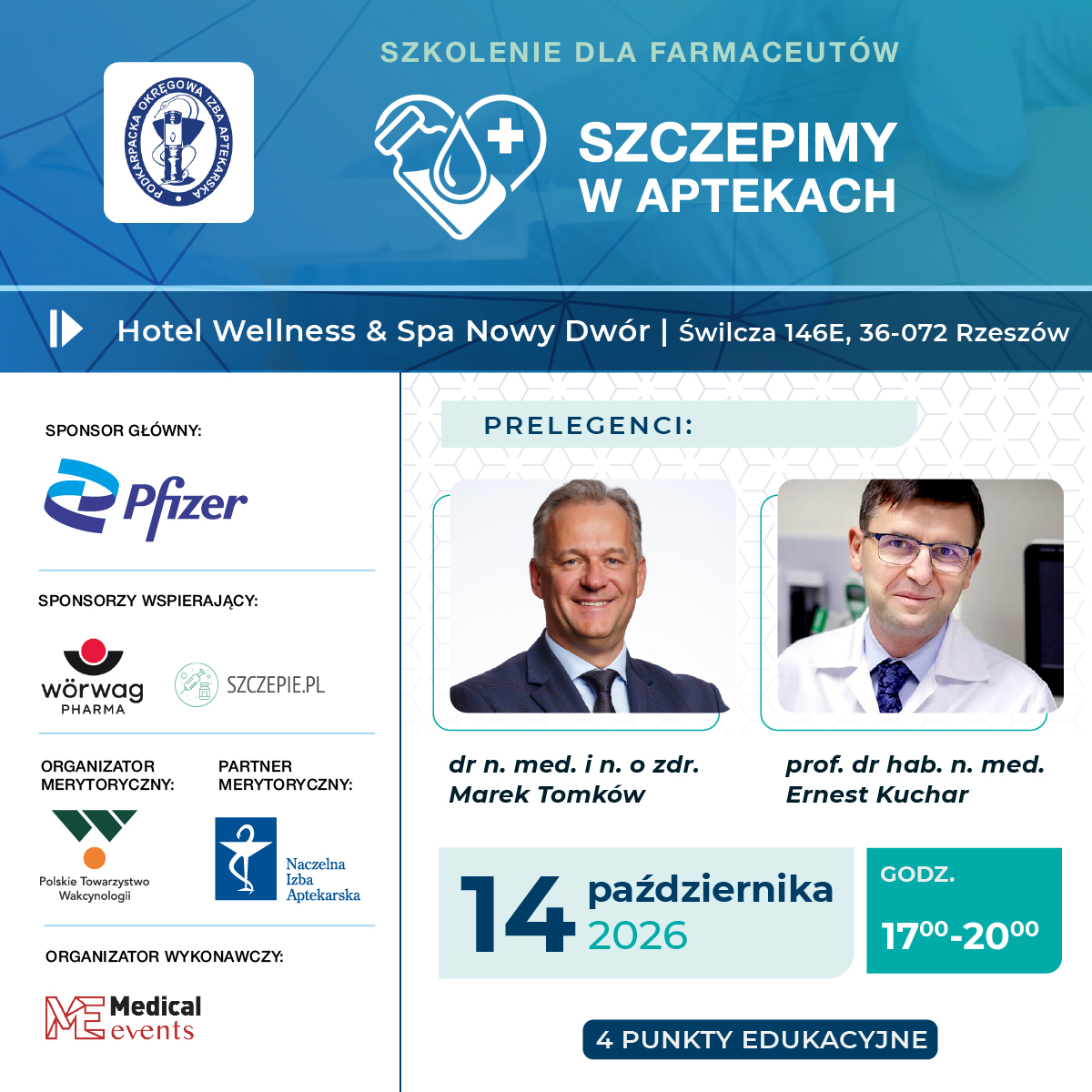 Szczepimy w aptekach – warsztaty w Rzeszowie