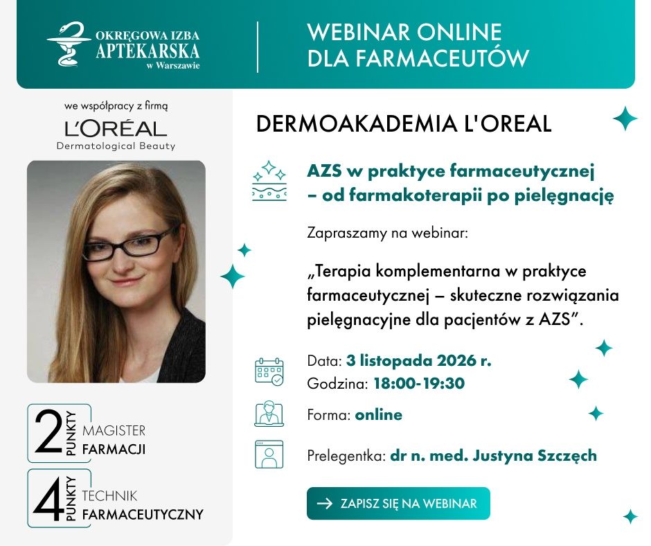 Terapia komplementarna w praktyce farmaceutycznej – skuteczne rozwiązania pielęgnacyjne dla pacjentów z AZS